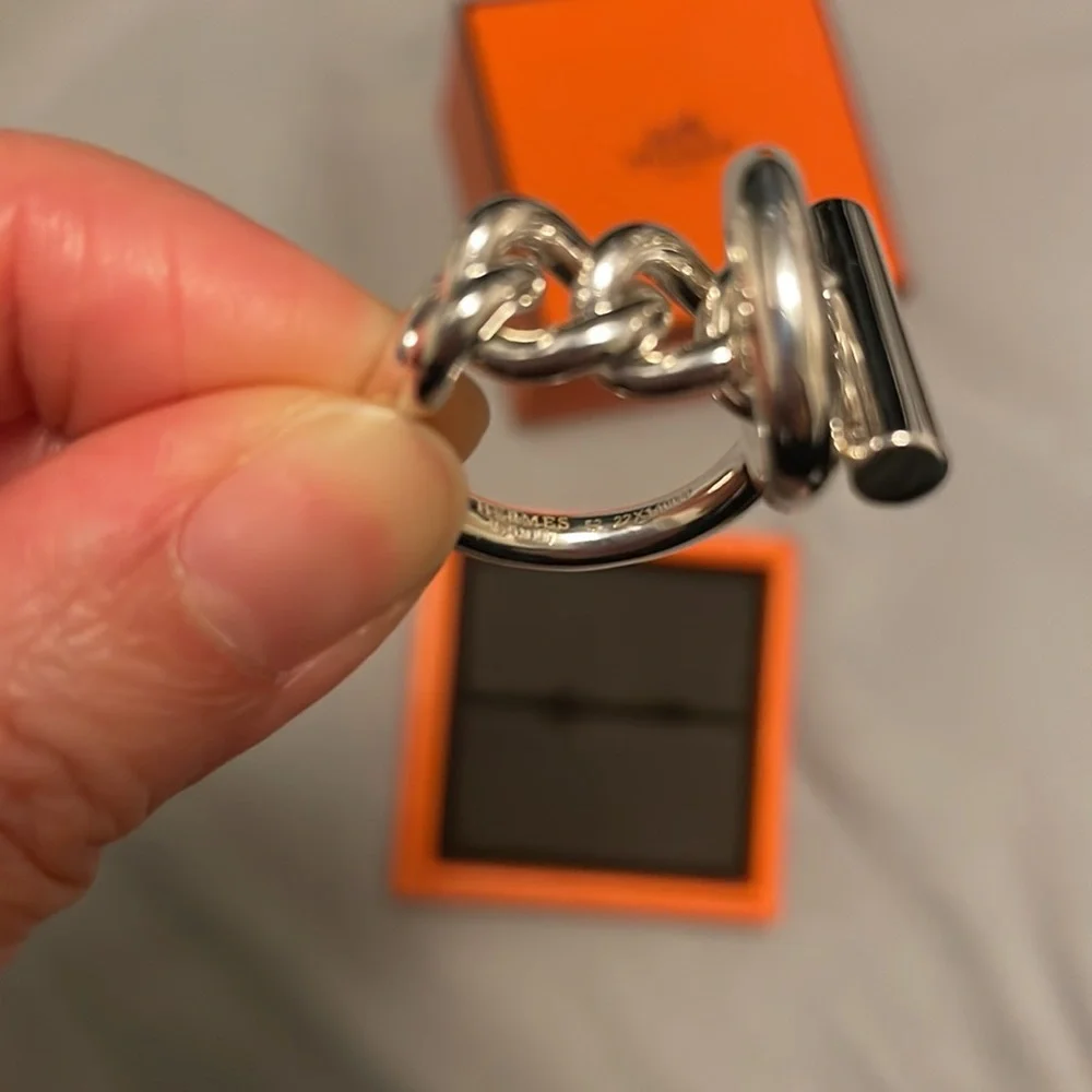 Authentic Hermes silver Ring - Picture 4 of 4